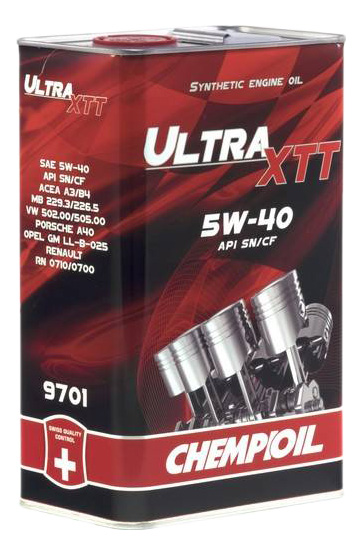 фото Моторное масло chempioil ultra lrx 5w-30 4л metal