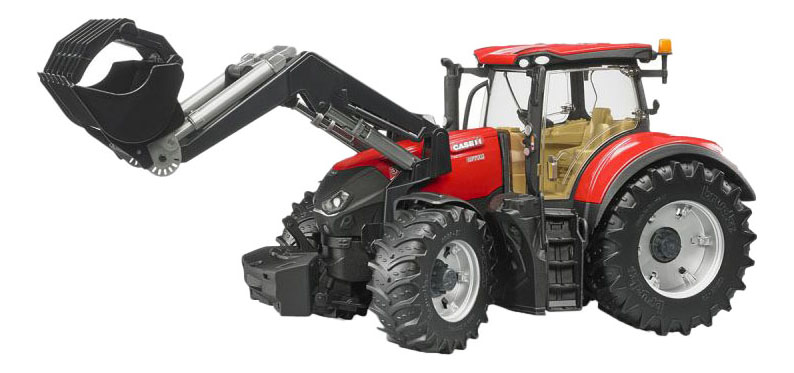 Спецтехника Bruder Case IH Optum 300 CVX с погрузчиком bruder трактор с погрузчиком case ih optum 300 cvx