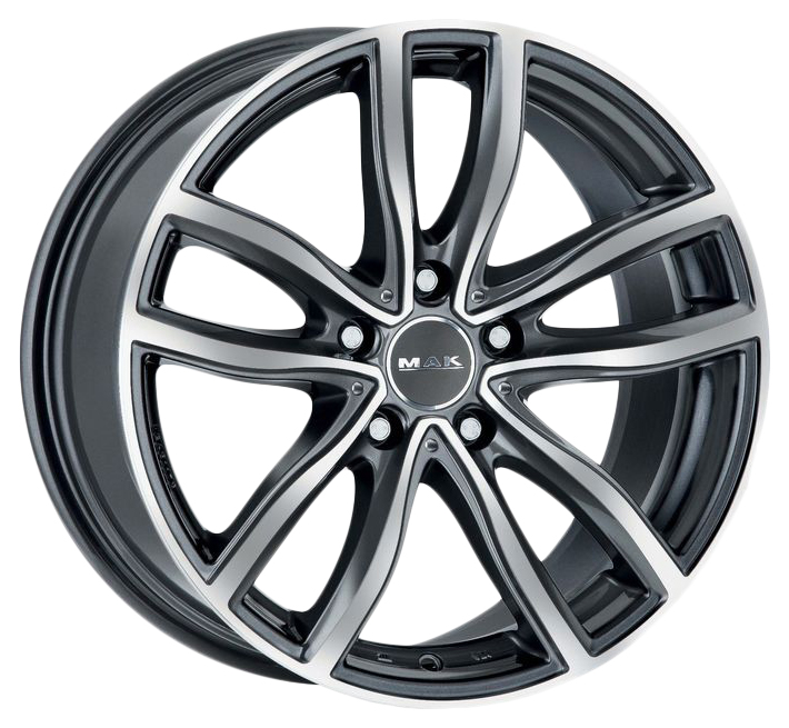 

Колесный диск MAK R18 8J PCD5x112 ET57 D66.6 (F8080FHQM57WS6X), Черный, fahr