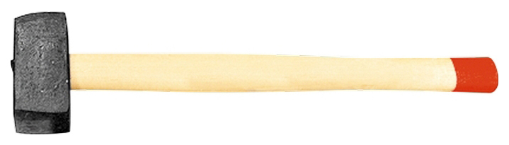Кувалда СИБРТЕХ 4000 г кованая головка деревянная рукоятка 10957 кованая кувалда арефино инструмент