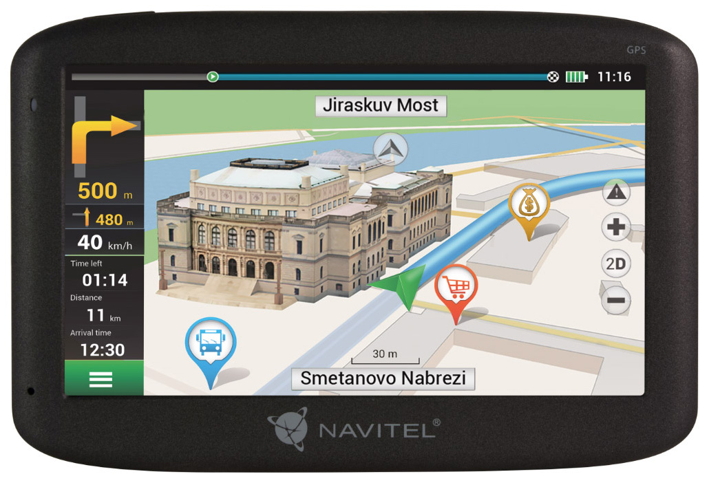 фото Автомобильный навигатор navitel ms400