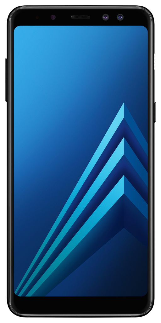 фото Смартфон samsung galaxy a8 (2018) 4/32gb black (sm-a530fzkdser)