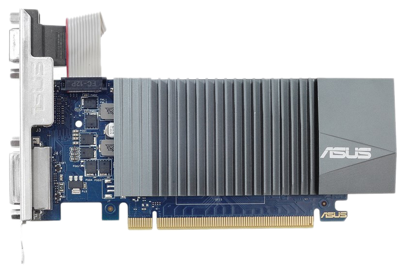 

Видеокарта ASUS nVidia GeForce GT 710 (GT710-SL-2GD5), GT710-SL-2GD5