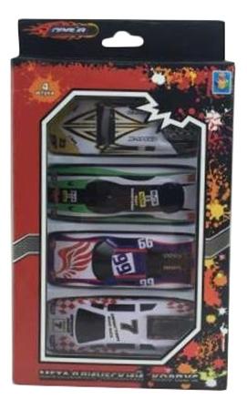 

Автотрек 1Toy Стрит-рейсер 4 шт., Стрит-рейсер 4 шт.