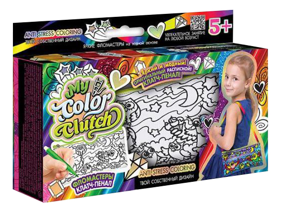 

Роспись предметов Danko Toys My Color Clutch Совы, My Color Clutch Совы