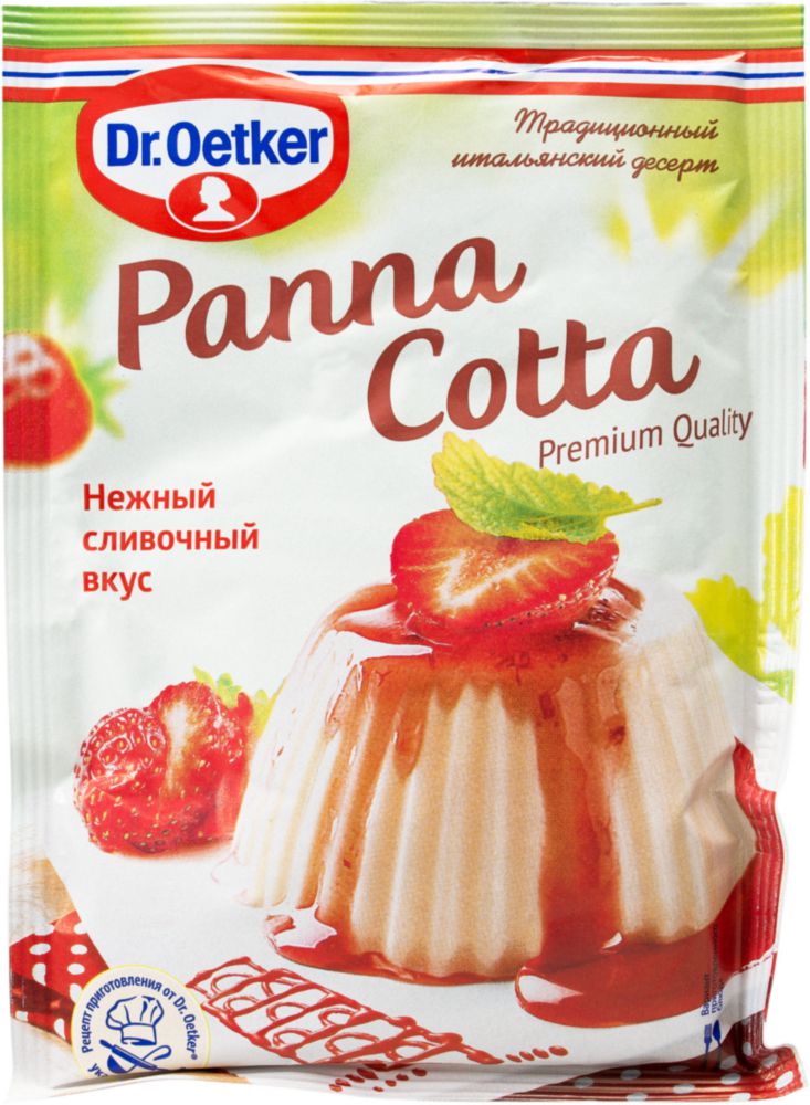 фото Десерт dr.oetker панна котта 67 г