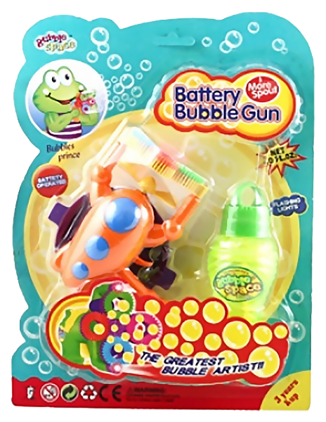 

Мыльные пузыри Shenzhen toys Пистолет К33848, Пистолет К33848