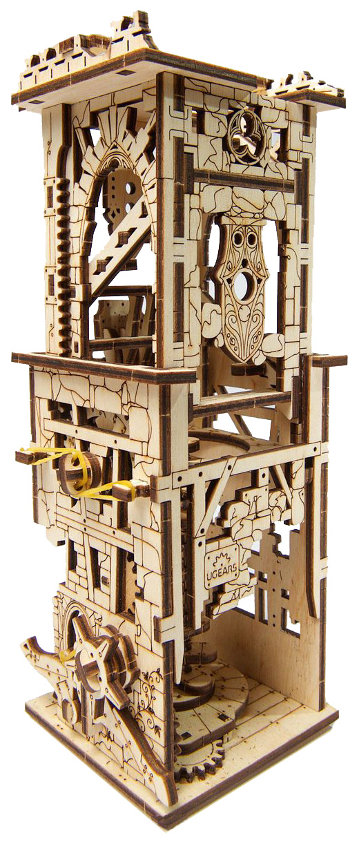 Конструктор 3D-пазл UGEARS Башня-аркбаллиста конструктор 3d пазл ugears комбайн