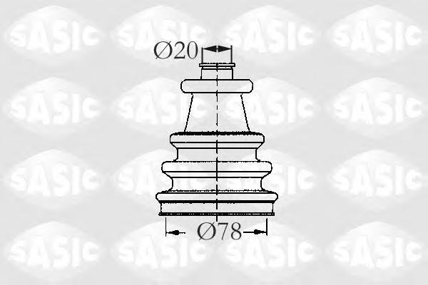 

Пыльник шруса Sasic 2933743