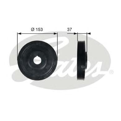 

Шкив Gates TVD1006