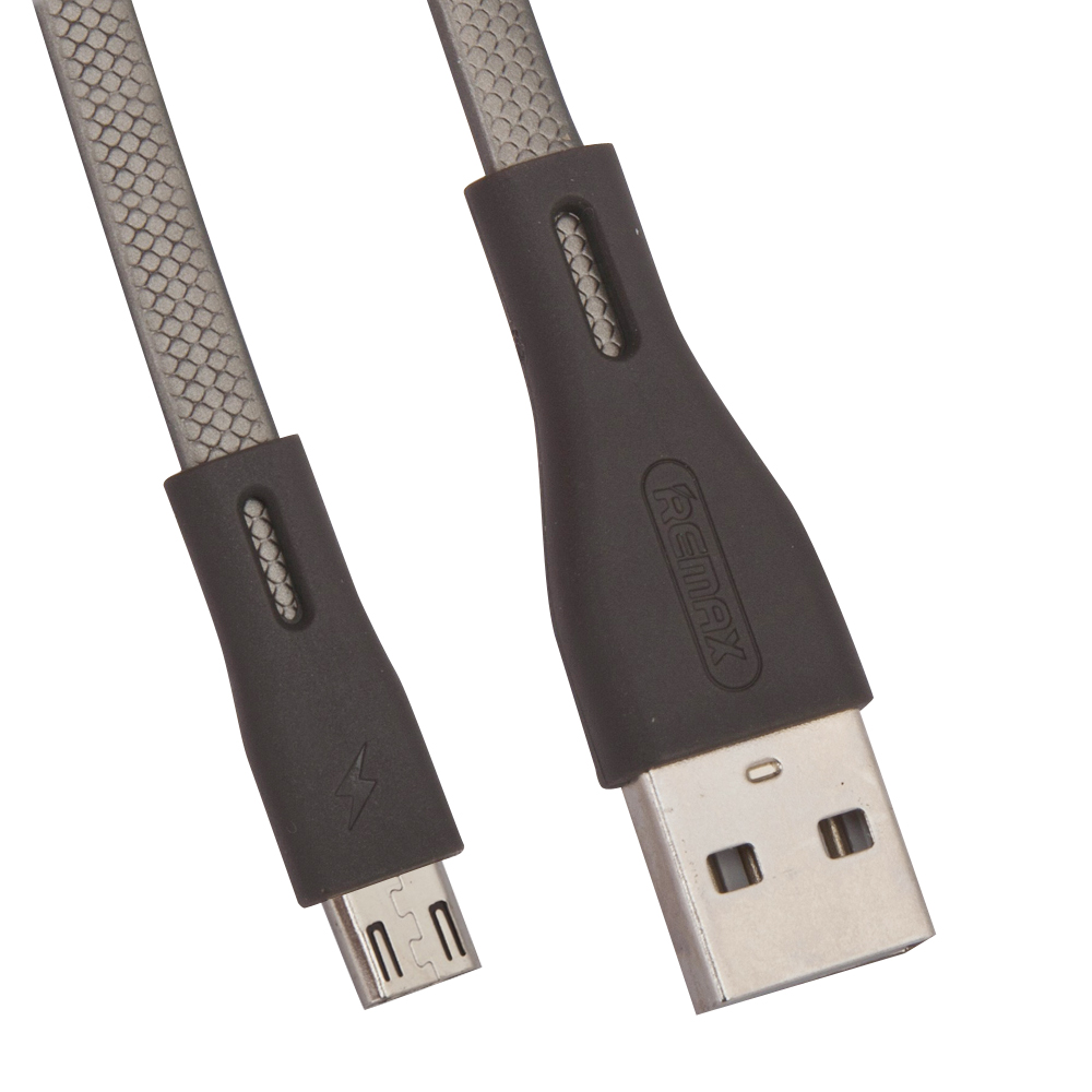 фото Кабель remax rc-090m microusb 1м black