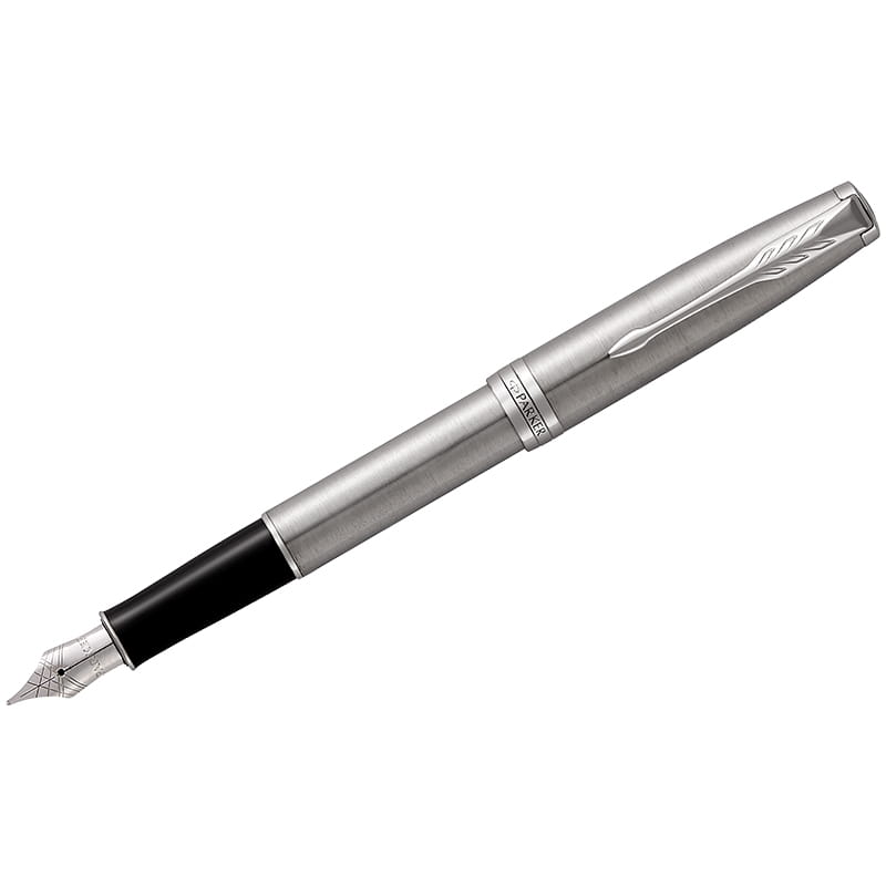 

Перьевая ручка Parker Sonnet Core - Stainless Steel CT F BL