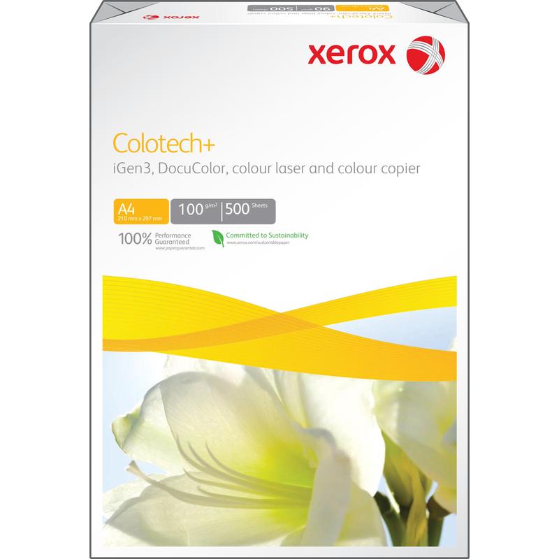 

Бумага Xerox 003R98842 colotech, 500 листов, А4, 100 г/м2, Белый