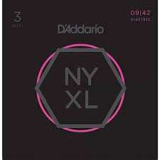 фото Струны для электрогитары d addario nyxl0942 -3p d'addario