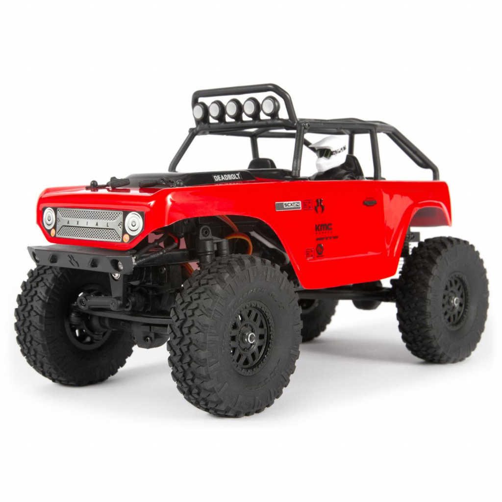 

Радиоуправляемая машинка Axial SCX24 Deadbolt 4WD RTR Red, SCX24 Deadbolt 4WD RTR Red