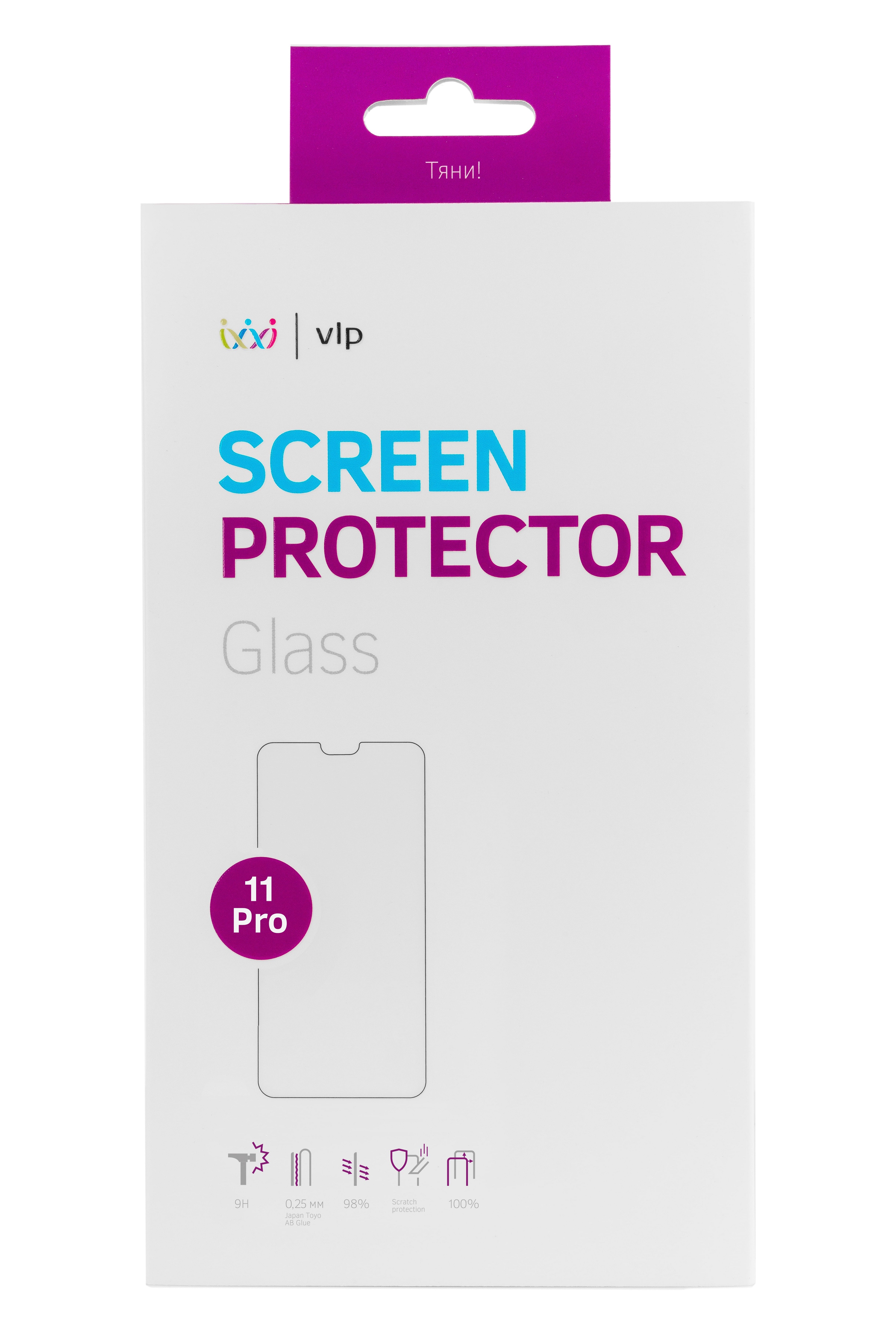 

Защитное стекло VLP для Apple iPhone 11 Pro (vlp-GL19-58)