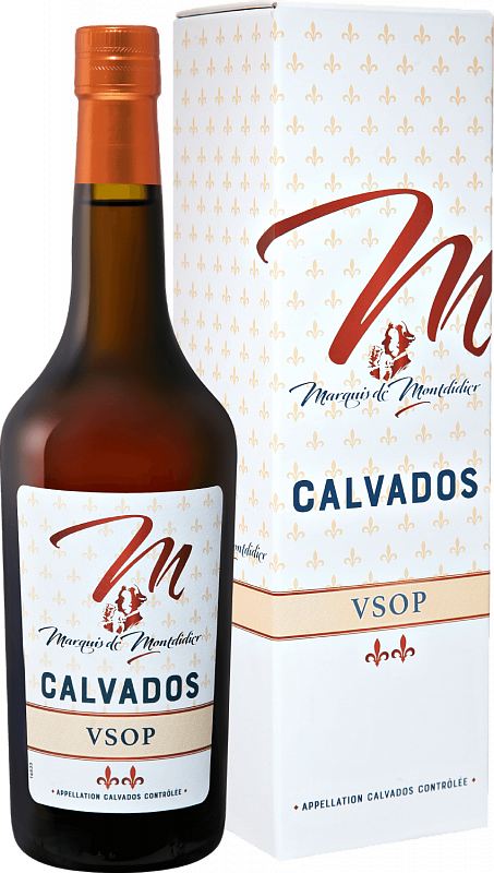 

Кальвадос Marquis De Montdidier VSOP Calvados AOC (gift box), 700мл