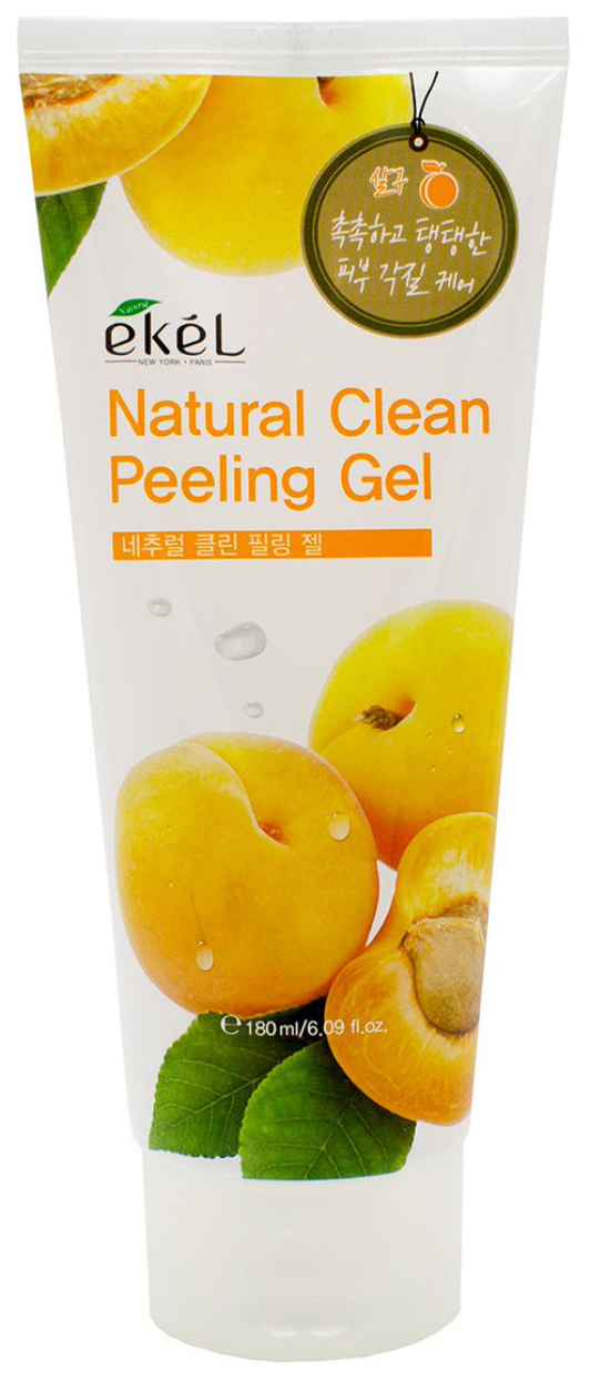 фото Пилинг для лица ekel apricot natural clean peeling gel 180 мл