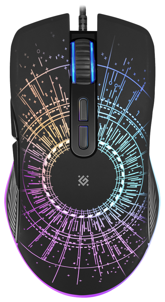 фото Игровая мышь defender sirius gm-660l black (52660)