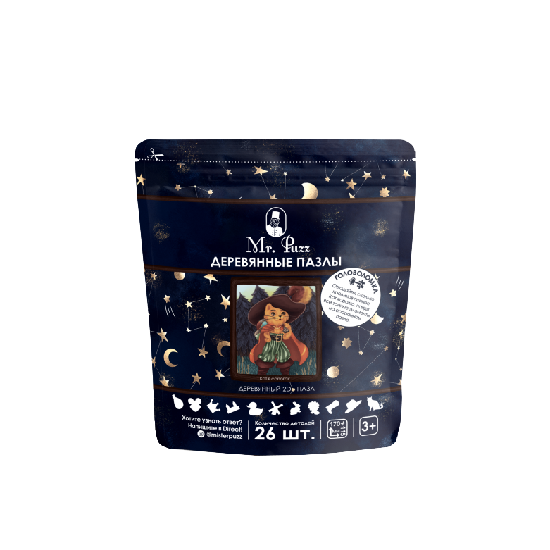 

Пазл Mr.Puzz 26 деталей