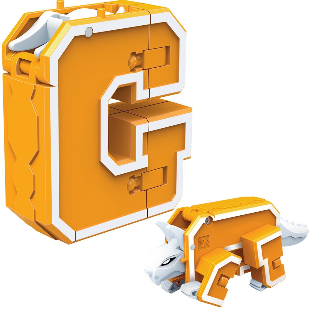 

Лингво Зоо 1toy трансбот Зообот английская буква G Трицератопс Т15507