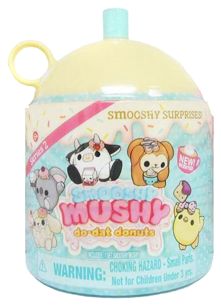 фото Сквиш smooshy mushy core "питомец", 2 серия, желтый redwood