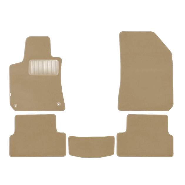 

Коврики в салон Klever Premium DAEWOO Matiz 1998-2006, 5 шт. текстиль, бежевые