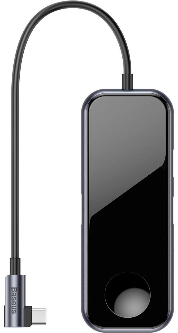 

USB-концентратор Baseus Mirror Series Multifunctional Wireless Charger USB-C CAHUB-AZ0G, Mirror Series Multifunctional Wireless Charger USB-C