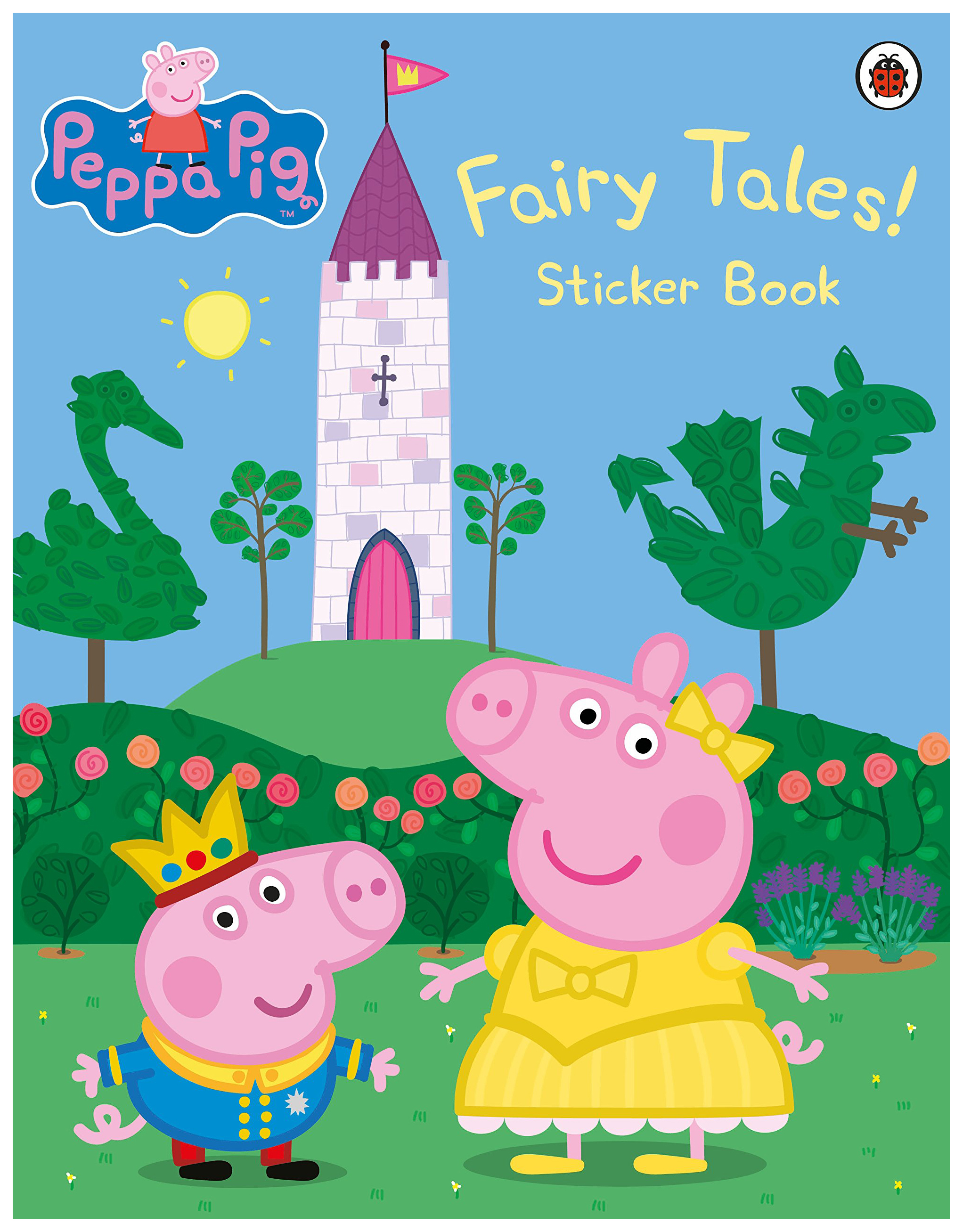 фото Книга ladybird peppa pig: fairy tales! sticker book