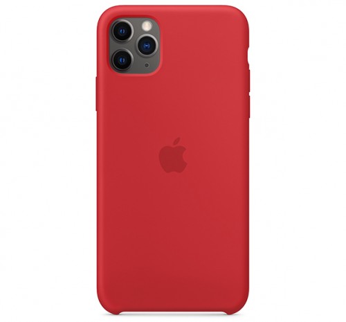 фото Чехол silicone case lux для iphone 11pro max red nobrand