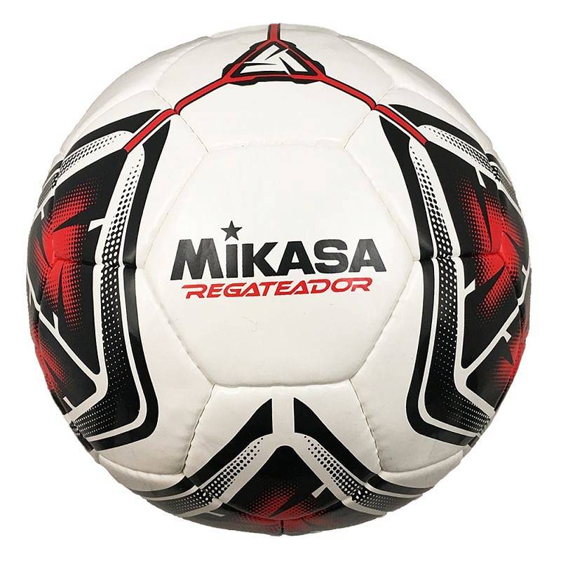 фото Футбольный мяч mikasa regateador любительский №3 white/red/black