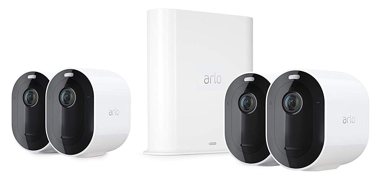 фото Система видеонаблюдения netgear arlo pro 3 security 4-camera system white