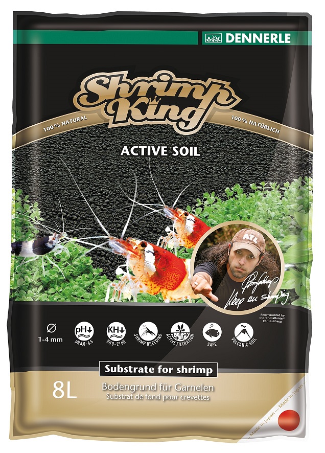 Dennerle Питательный грунт Dennerle Shrimp King Active Soil 8л