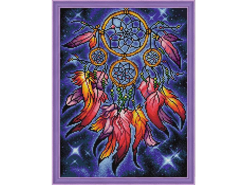 

Алмазная вышивка Алмазная Живопись Ловец волшебных снов, 30x40 см, Ловец волшебных снов