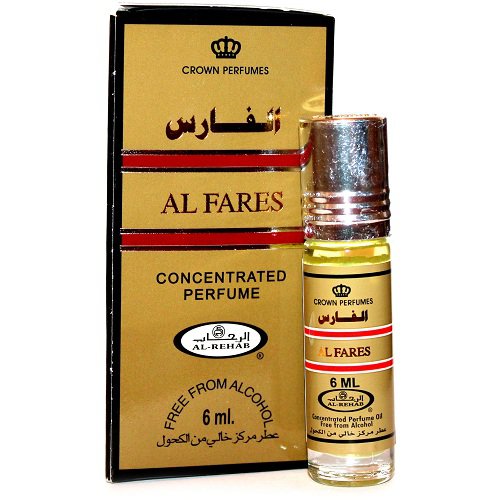 Масло парфюмерное Al Rehab Al Fares, 6 мл стельки ортопедические b well rehab duo active fw 606 р 35 37