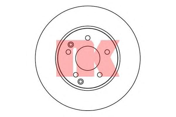фото Тормозной диск nk 203332