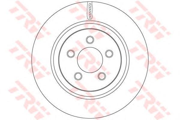 фото Тормозной диск trw/lucas df6263