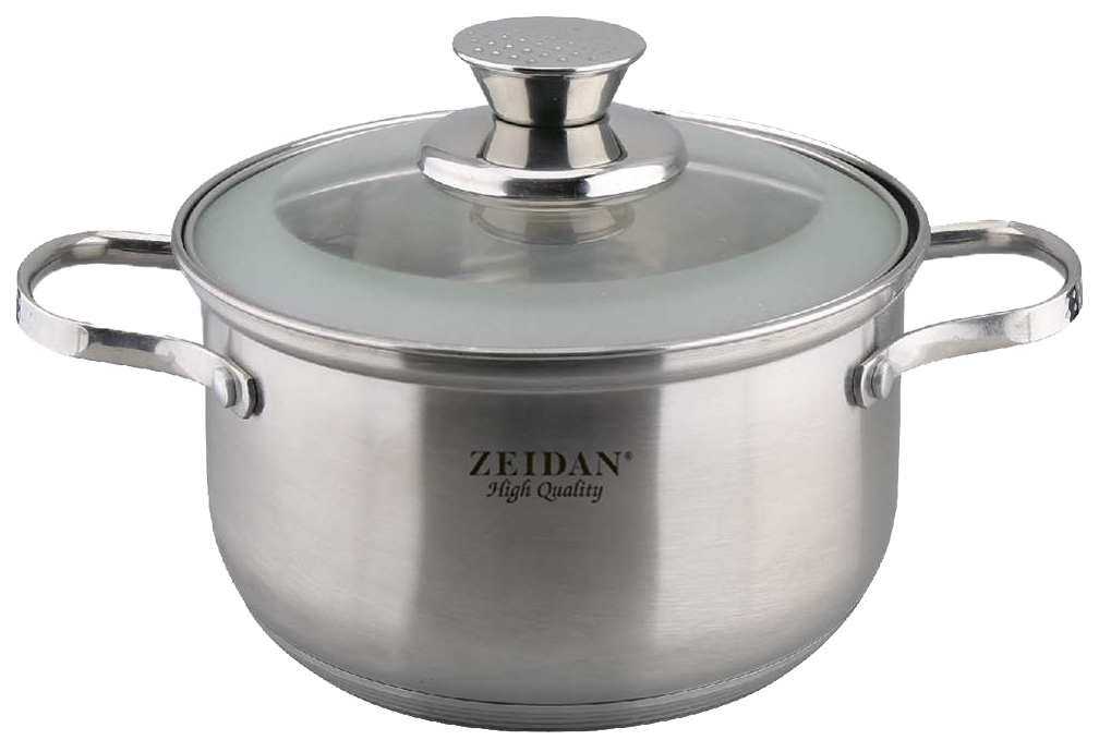 

Кастрюля Zeidan 50286 6,3 л серебристый