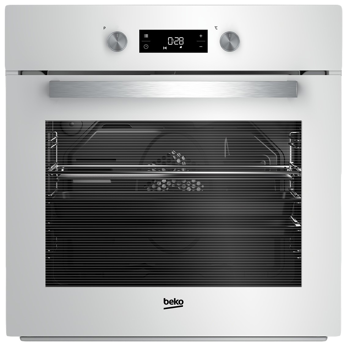 фото Встраиваемый электрический духовой шкаф beko bie21300w white