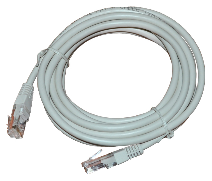 фото Кабель rexant rj45-rj45, m-m 25м grey