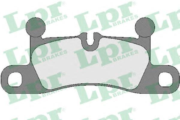 

Комплект тормозных колодок Lpr 05P1755