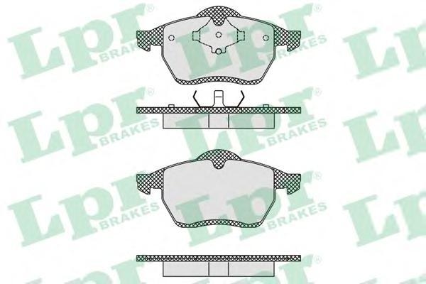 

Тормозные колодки Lpr 05P612