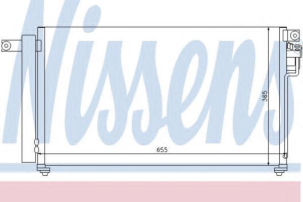 

Радиатор кондиционера Nissens 94814