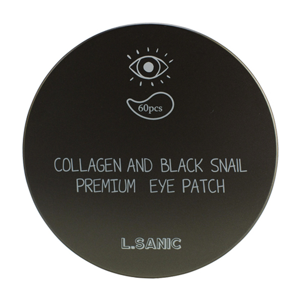 Патчи для глаз L.SANIC Collagen and Black Snail Premium Eye Patch премиум, 60 шт. mea перламутровые патчи сыворотка