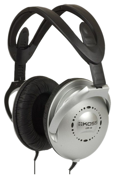 фото Наушники koss ur18 silver/black