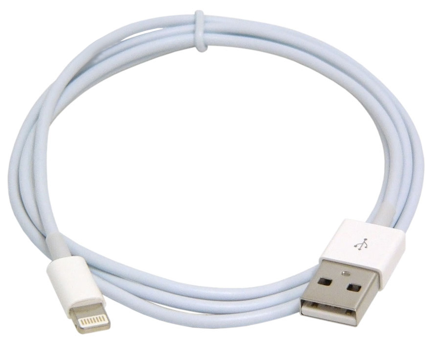 фото Кабель gembird cablexpert cc-usb-ap2mwp lightning 1м white