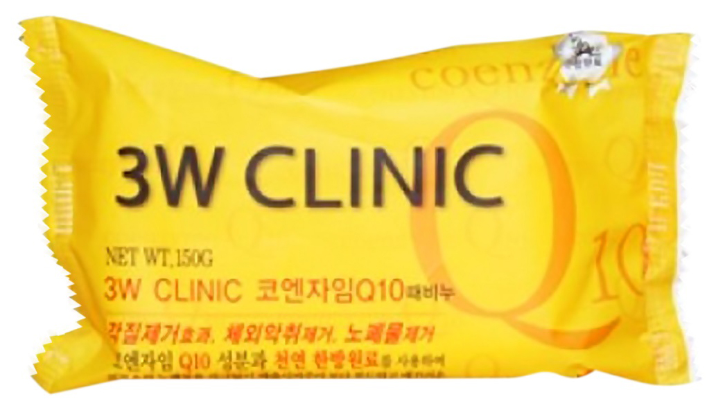 фото Косметическое мыло 3w clinic q10 dirt soap