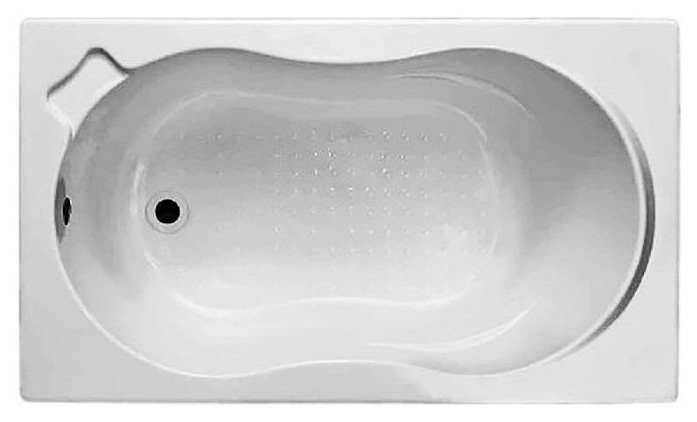 фото Акриловая ванна bas кэмерон 120х70 без гидромассажа