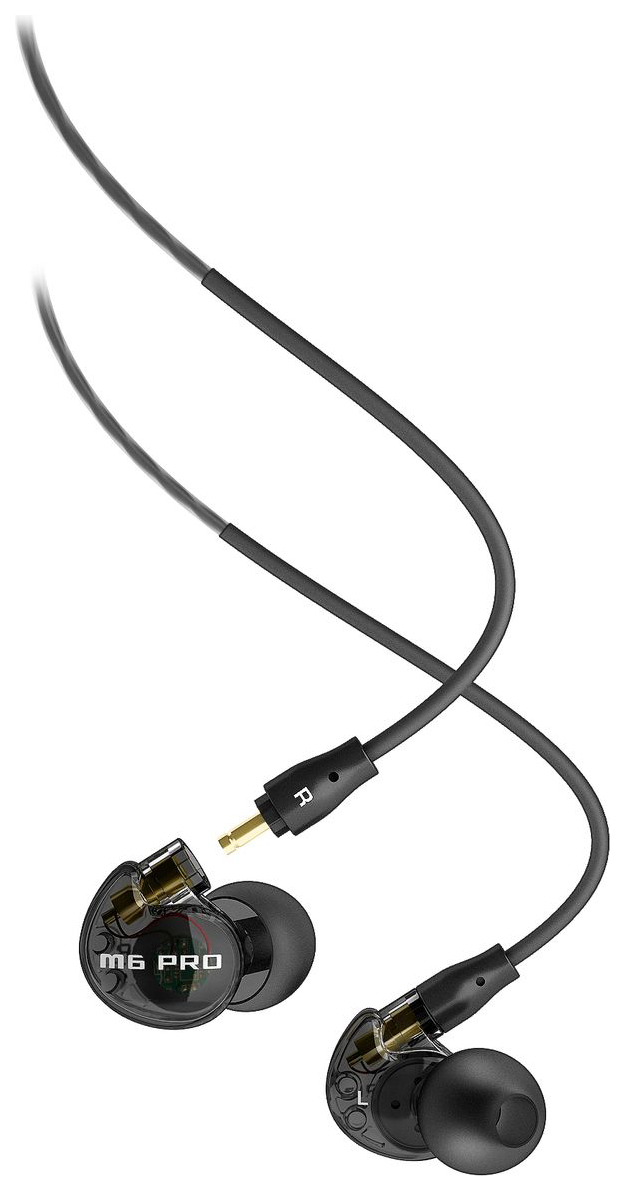 

Наушники MEE Audiо M6PRO Black, M6PRO