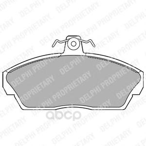 

Тормозные колодки DELPHI дисковые LP1450